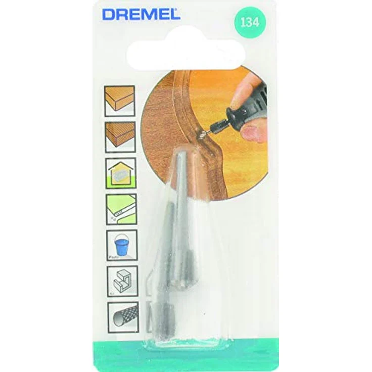 DREMEL Frässtift Hochgeschwindigkeits-Fräsmesser 7,2 mm, Schaft-Ø 3,2 mm, 2 Stück – Bild 7