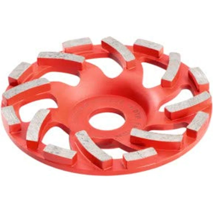 Metabo Diamantschleiftopf professional (Durchmesser x Bohrung: 125x22,23 mm, Segmentanzahl: 16, max. 80 m-s) 628205000 – Bild 6
