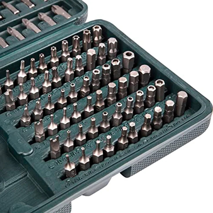 Brüder Mannesmann Werkzeuge M29899 Bit-Set, 99-teilig Sicherheits-Bitsatz für präzises Arbeiten – Bild 3