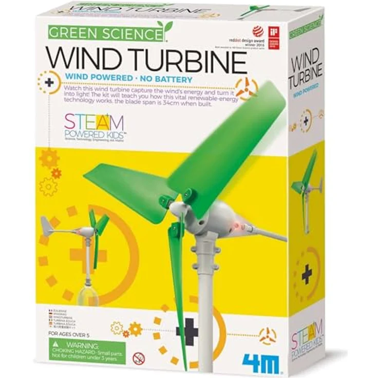 4M Bauen Sie Ihre eigene Windturbine – Bild 2