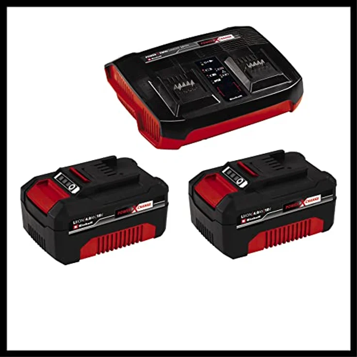 Einhell Professional Akku-Rasenmäher RASARRO 36/40 Kit Power X-Change (36V, 40 cm Schnittbreite, bis 500 m², Brushless, 50L Fangkorb, 25-75 mm Schnitthöhe, inkl. 2x 4,0Ah + 1x Twincharger) – Bild 3