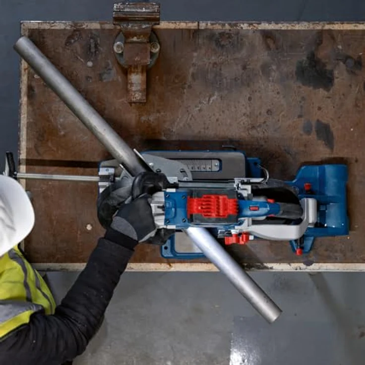 Bosch Professional Bandsäge Akku-Bandsäge GCB 18V-127, Metallschneiden mit hoher Leistung, vibrationsarm und funkenfrei – Bild 4