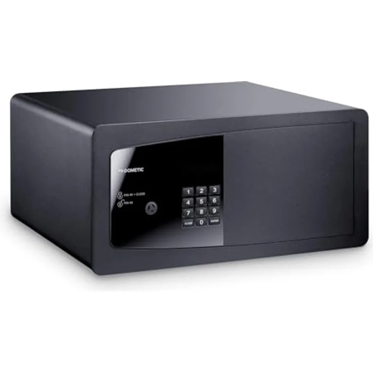 Dometic ProSafe MD408, Hoteltresor mit Zahlenschloss, Möbeltresor, anthrazit – Bild 1