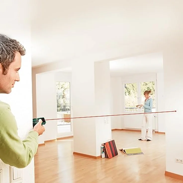 Bosch Home & Garden UniversalDistance 30 Laser-Entfernungsmesser, Messbereich 0.05 m - 30 m, Farbdisplay, 10 Speicherplätze – Bild 4