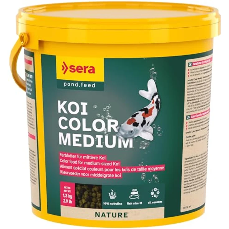 sera Koi Color Medium 3800 ml - 1,1 kg – Bild 2