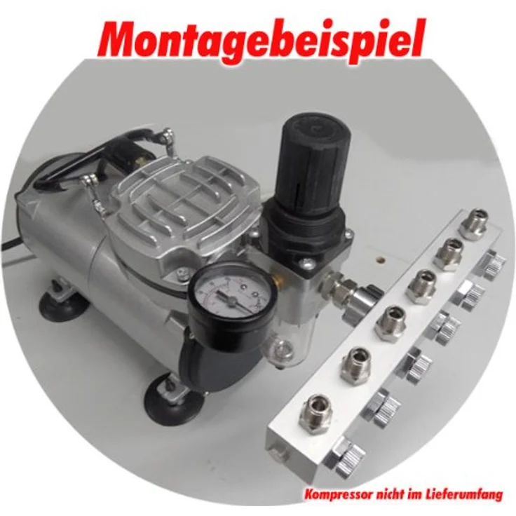 Agora-Tec Airbrush Verteiler 6-fach AT-AV-6 – Bild 3