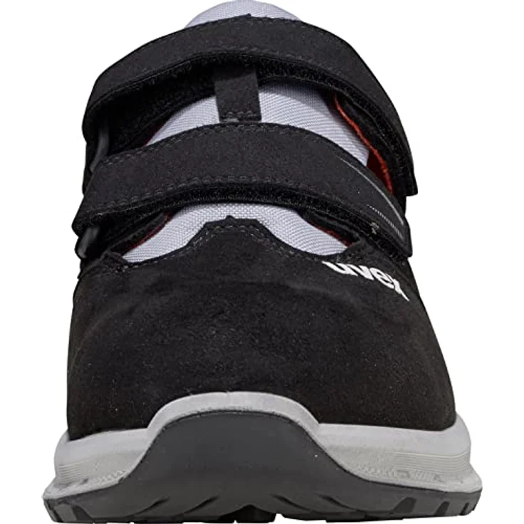 Uvex 2 Trend Halbschuh mit BOA Fit System, Sicherheitsschuhe S1 P SRC, Arbeitsschuhe für Herren, Schwarz/Grau/Orange, Größe 42 – Bild 3