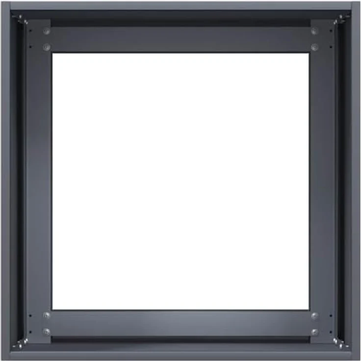 vidaXL Pflanzkübel Anthrazit 40x40x40 cm Kaltgewalzter Stahl, Garten-Pflanzgefäß mit viel Platz und erhöhter Stabilität – Bild 5