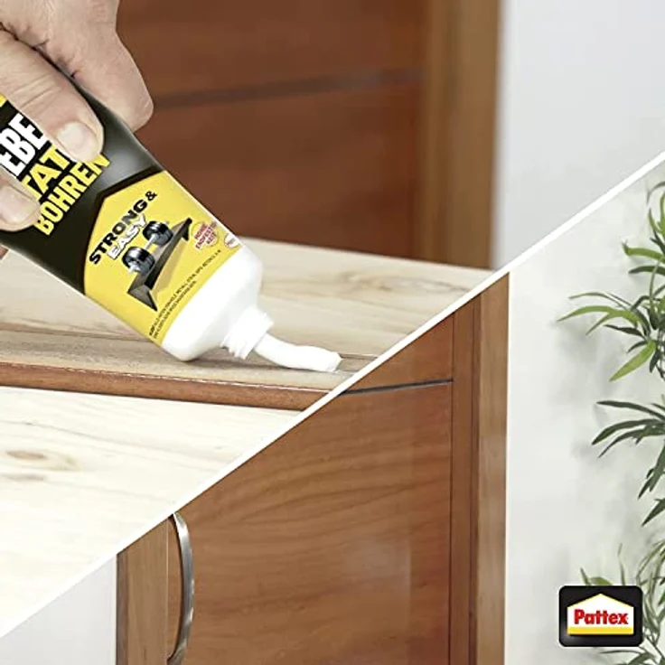 Pattex Montagekleber Kleben statt Bohren, starker Kraftkleber für sofortigen Halt, universell einsetzbarer Baukleber, Kleber mit hoher Endfestigkeit, 1 x 250g – Bild 6