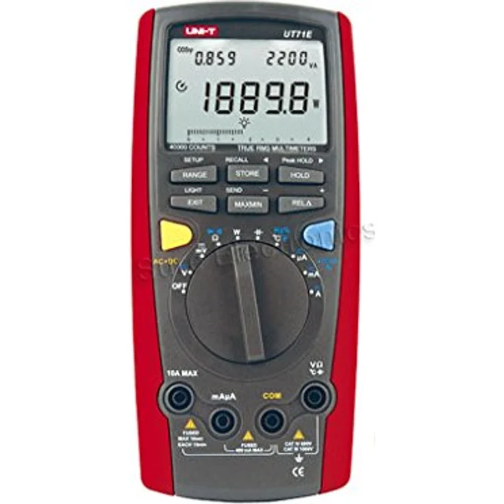 UNI-T UT71E Intelligentes digitales Multimeter, 40.000 Anzeige, 0,025% Genauigkeit, True RMS, MAX/MIN/REL-Modi, Durchgangssummer – Bild 1