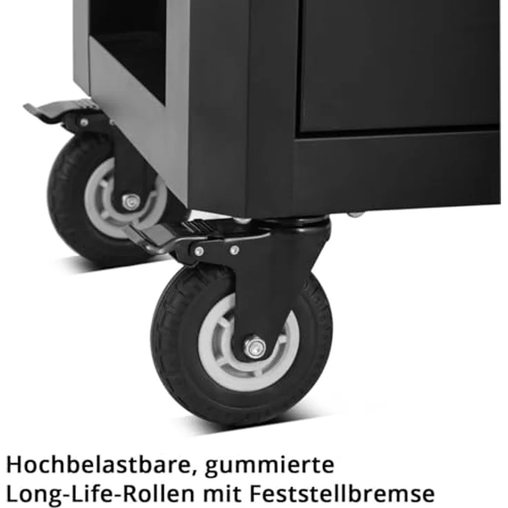 STAHLWERK Werkstattwagen CROW, Werkzeugwagen mit 235 Teilen und CrV Werkzeugen, multifunktional und robust – Bild 8