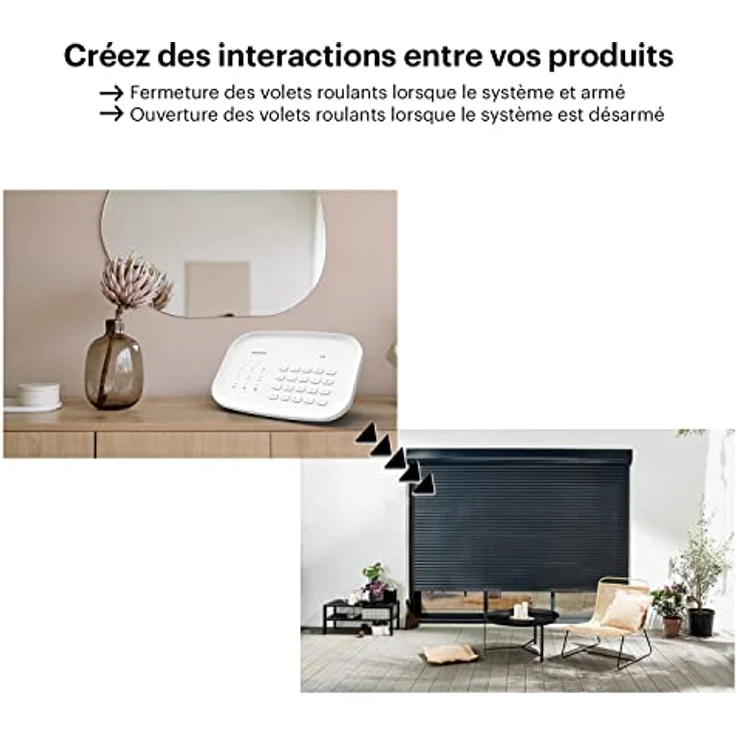 DAEWOO WiFi/GSM Alarmsystem Modell Home mit integrierter Sirene und Akku, RFID, mit 11 zubehörteilen, Außensirene, kompatibel mit DAEWOO Kameras – Bild 9