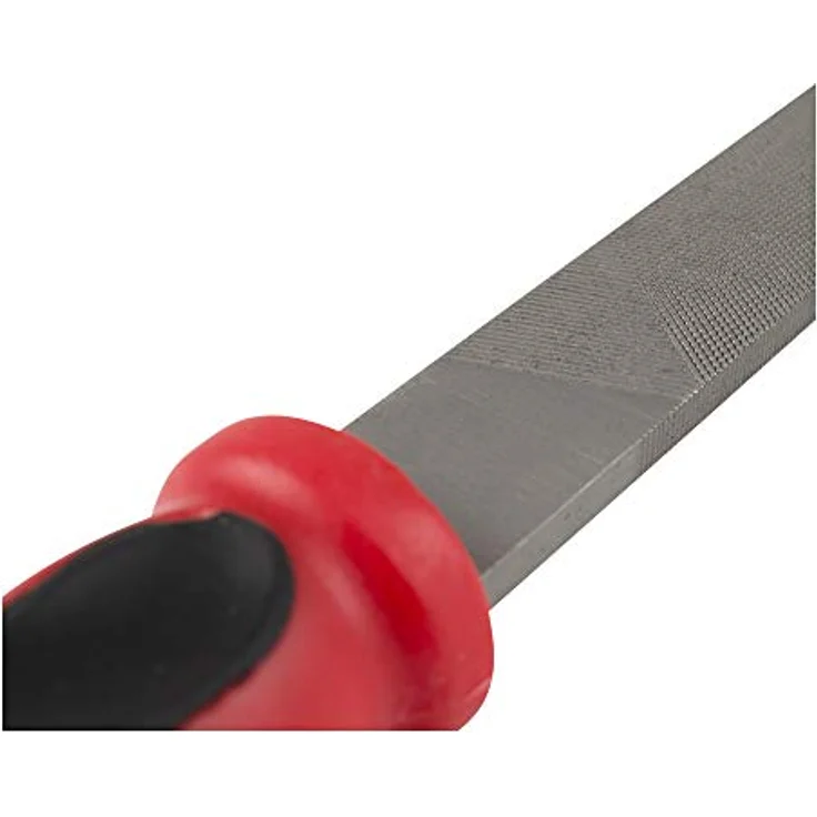 STIER Werkstattfeilen-Satz 300 mm H2 5-teilig, halbschlichter Kreuzhieb, ergonomisches Zwei-Komponenten-Feilenheft, für Eisenmetalle geeignet – Bild 2