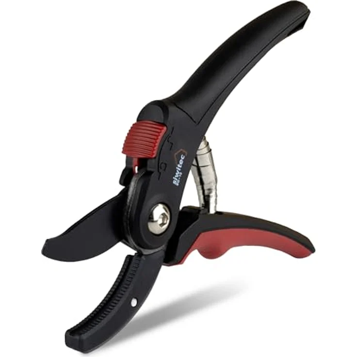 siwitec Amboss-Gartenschere SG-10 für trockene, harte Äste und Zweige | max. Schnittstärke 20 mm | Baumschere mit hochwertigen Stahl-Klingen – Bild 1