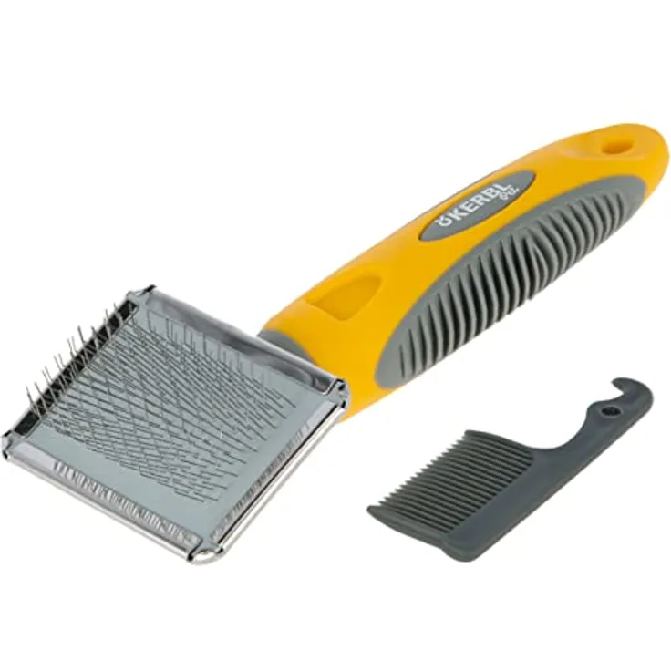 Kerbl Pet Softzupfbürste klein, 16 x 6 cm, für Nager