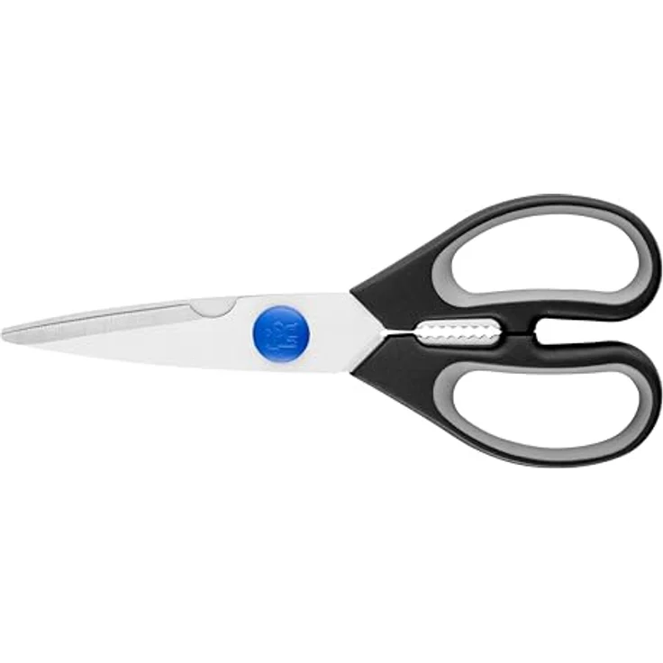 HENCKELS Vielzweckschere 20 cm, rostfreie Küchenschere mit integriertem Flaschenöffner, schwarz – Bild 1