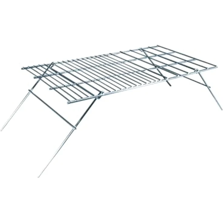 Coghlans Klappgrill - Camp Holzkohlegrill, Grillfläche 61 x 30 cm klein, 1,4 kg – Bild 3