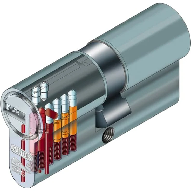 ABUS Profilzylinder mit NOT - UND GEFAHRENFUNKTION EC 550 EC 550 NP Profilzylin Der Ec550np 30-30 - Preisvergleich – Bild 2