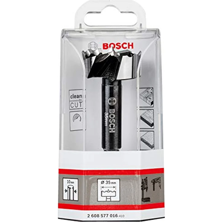 Bosch Forstnerbohrer 35 mm, Präzisionsbohrer für Hart- und Weichholz, Gesamtlänge 90 mm – Bild 3