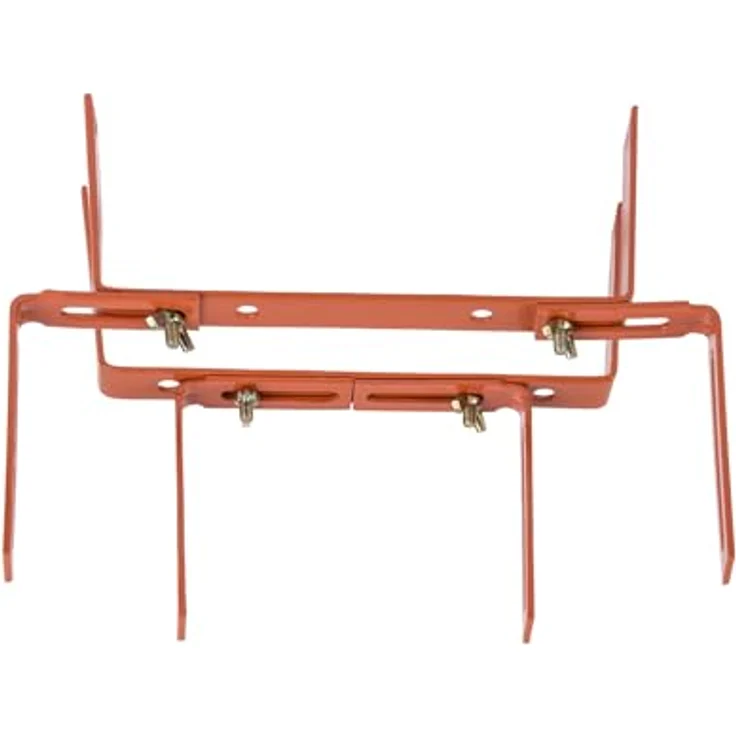 4 Paar Blumenkastenhalter terrakotta Standard H-Form Kasten Halter Balkonkastenh – Bild 4
