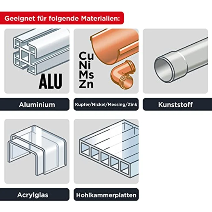 kwb Akku-Top Metallbohrer-Satz HI-NOX, HSS – Bohrer-Set, 19-teilig – Bild 5