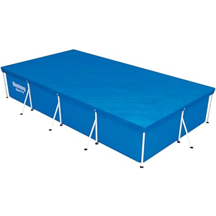 Bestway PE-Abdeckplane 410 x 226 cm, blau, eckig – Bild 4