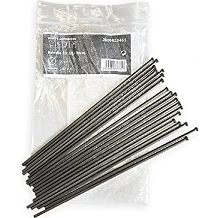 ABAC Ersatznadeln für Nadelhammer, 19-teilig, Durchmesser 3 mm, gehärteter Stahl – Bild 4
