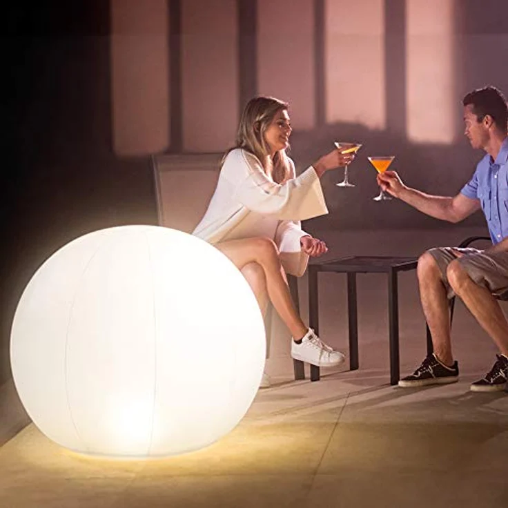 Intex LED Schwimmleuchte Globus Ø 89 x 79 cm ( L x – Bild 4