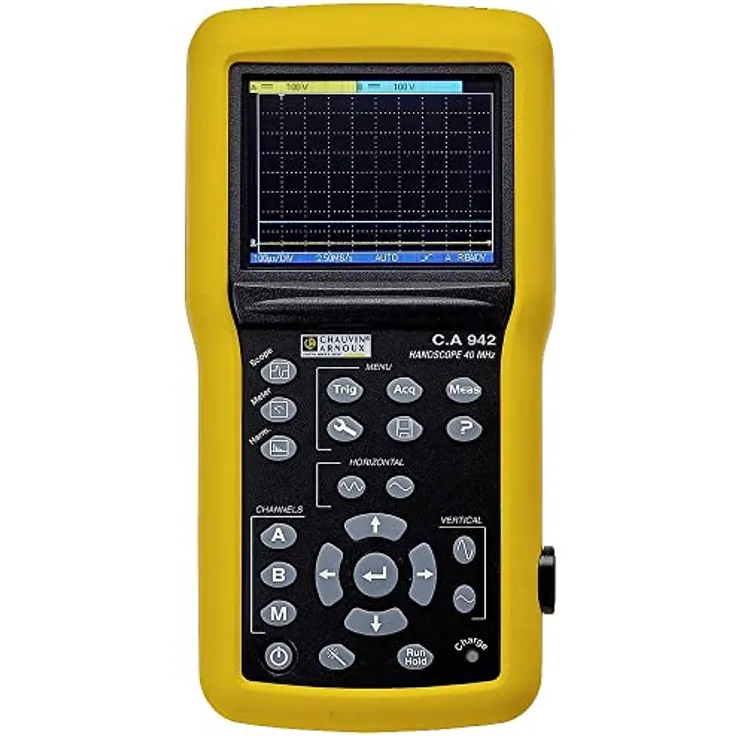 Chauvin Arnoux C.A 942 Hand-Oszilloskop 40MHz 2-Kanal 2 GSa/s 2.5 kpts 8 Bit Handgerät, Multimeter- - Preisvergleich