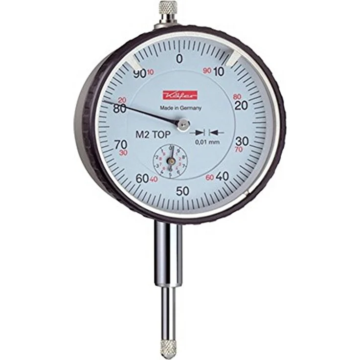 KÄFER 10142 Messuhr M 2 Top Messbereich 10 mm Ablesung 0,01 mm – Bild 2