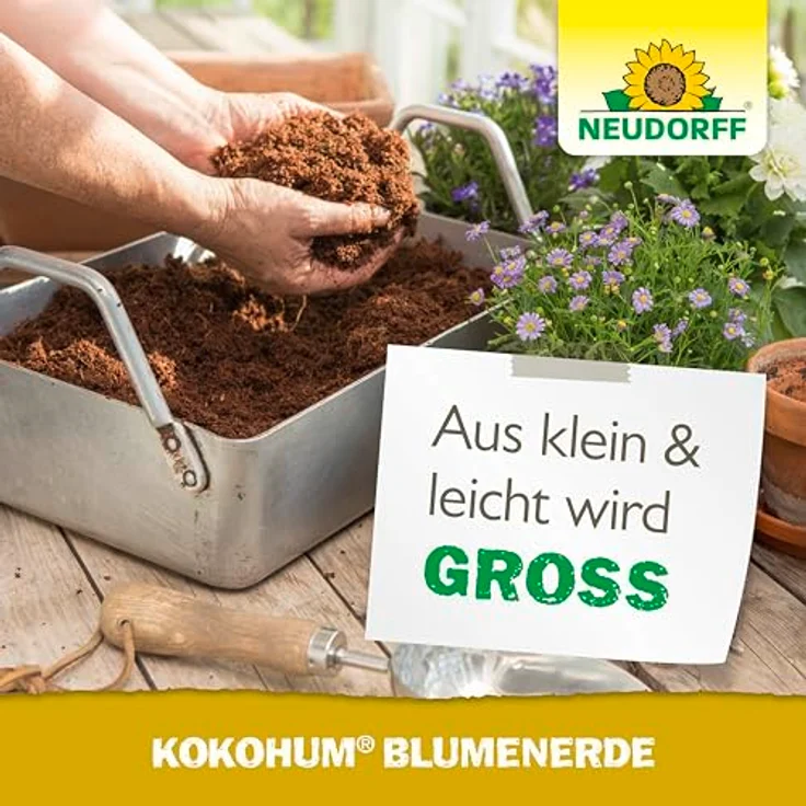 Neudorff Kokohum BlumenErde 7 Liter – Bild 6
