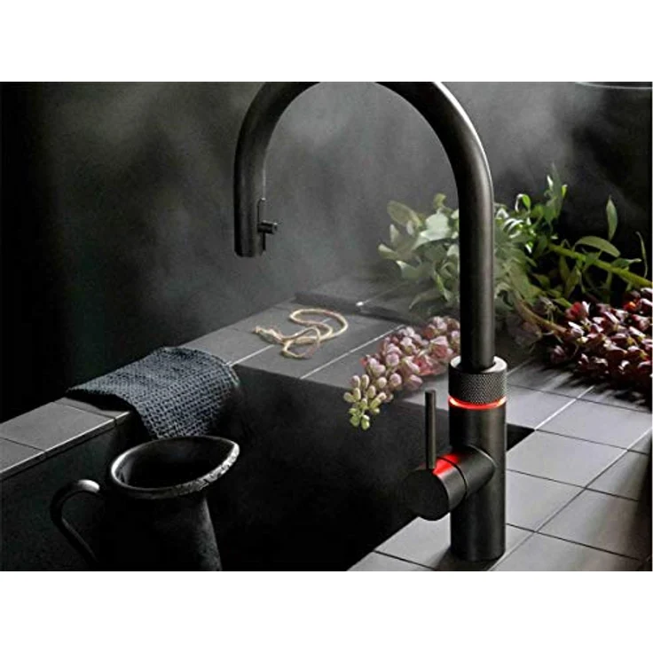 QUOOKER Flex Küchenarmatur, schwarz, mit COMBI Reservoir (7L) & CUBE, inklusive 7 Jahre Garantie – Bild 3