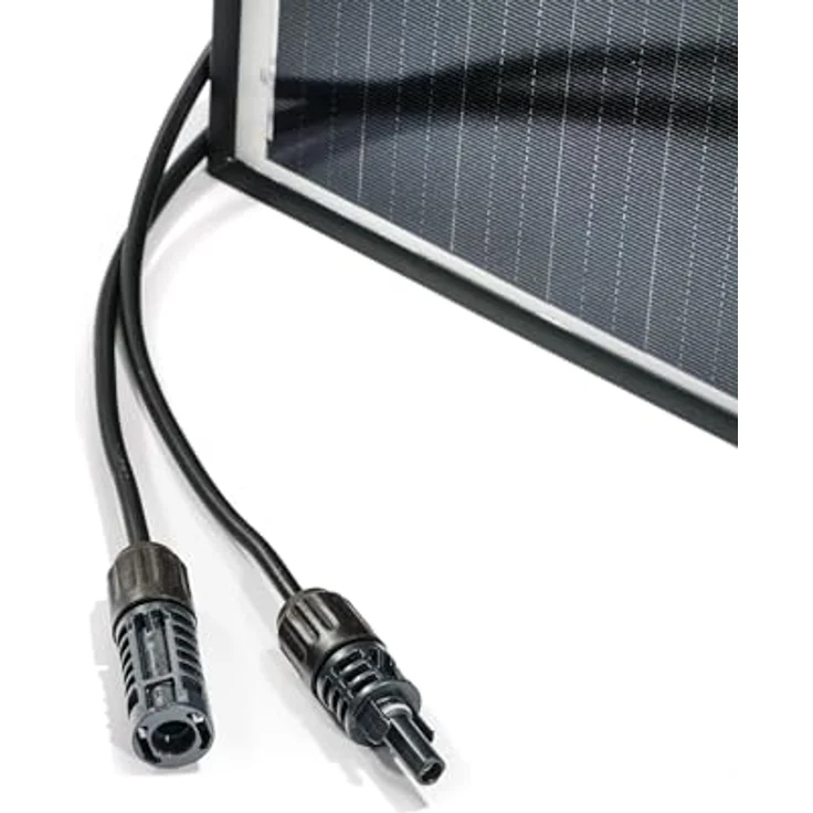 Esotec monokristallines Solarmodul 125Wp, 30,5V, MC4, wetterfest mit 9 Strings und Bypass Dioden – Bild 7