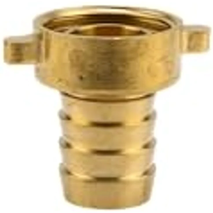 GARDENA Messing-Schlauchverschraubung 2-teilig: Verschraubung aus hochwertigem Messing, 26.5 mm (G 3-4 Zoll)-Gewinde, für 19 mm (3-4 Zoll)-Schläuche (7144-20) Bewässerungszubehör – Bild 2
