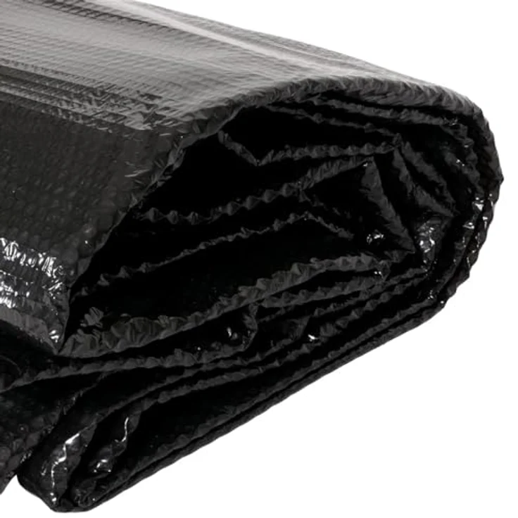 Mendler Pool-Abdeckung Wärmeplane Abdeckplane Solarplane Solarabdeckung, Stärke: 400 µm rechteckig 8x4m schwarz – Bild 8