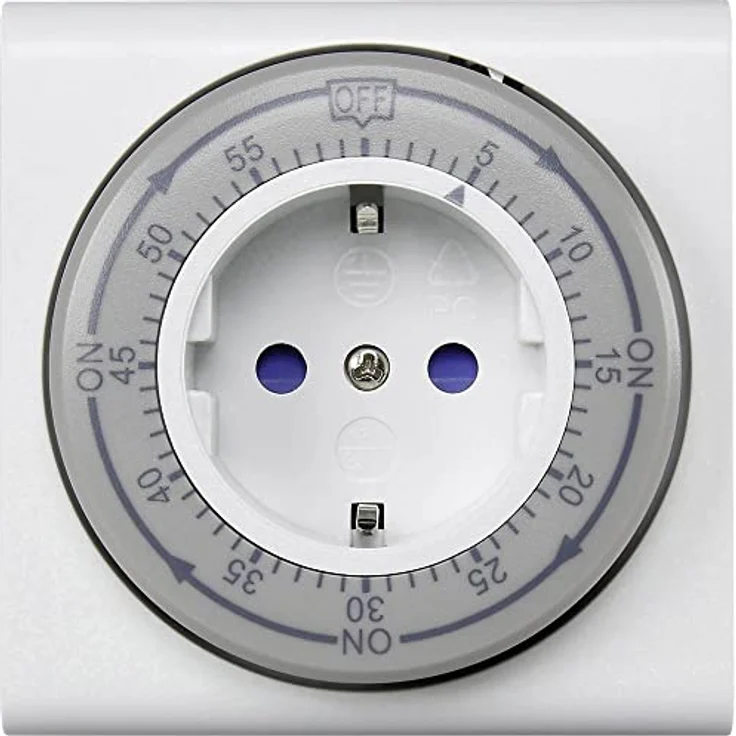 Sygonix SY-5045302 Steckdosen-Zeitschaltuhr analog IP20 Countdown-Funktion – Bild 1