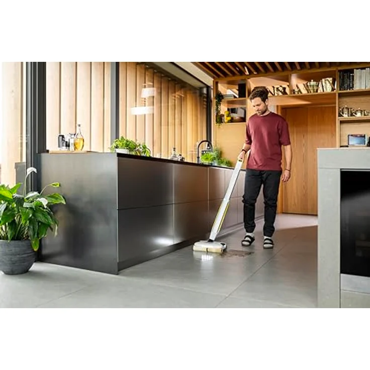 Kärcher Hartbodenreiniger FC 8 Smart Signature Line, kabellos mit 4 Mikrofaserwalzen, App-Steuerung, Akkulaufzeit 60 min, 230 m² Flächenleistung - Preisvergleich – Bild 2