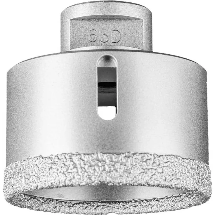 PFERD TOOLS DCD 65XM14 FL Diamant-Trockenbohrer 65mm mit M14 Gewinde für Fliesenbohrungen, Vakuumgelötet