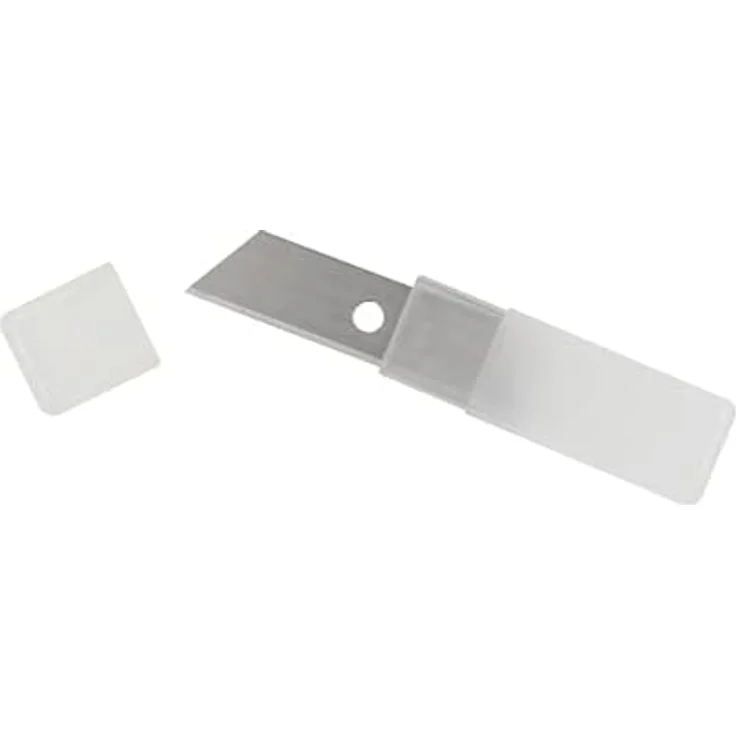 WEDO 78830 Safety-Cutter Long Blade, Cuttermesser mit SK5-Carbonstahl Sicherheitsklinge, ausfahrbar bis 40 mm, schwarz/rot, für Links- und Rechtshänder – Bild 4