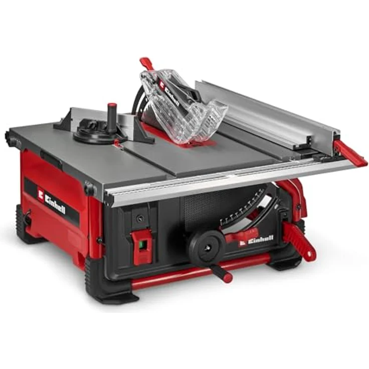 Einhell TE-TS 10 T, Tischkreissäge mit 1800 W, Aluminiumtisch und Softstart-Funktion – Bild 1