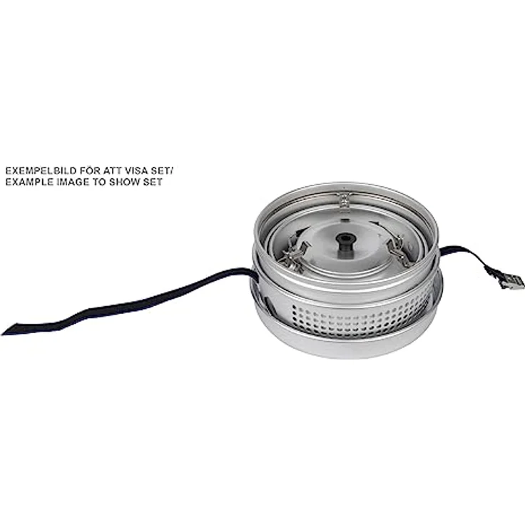 Trangia Campingkocher Serie 25, Gaskocher für 3-4 Personen mit Ultralight-Aluminium und expandierbarem Kochgeschirr – Bild 5