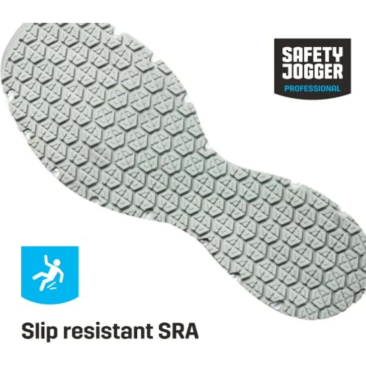 OXYPAS Superlight Sneaker James, ultraleichter Arbeitsschuh mit atmungsaktivem 3D-Material, herausnehmbarer Innensohle und rutschfester Sohle – Bild 2