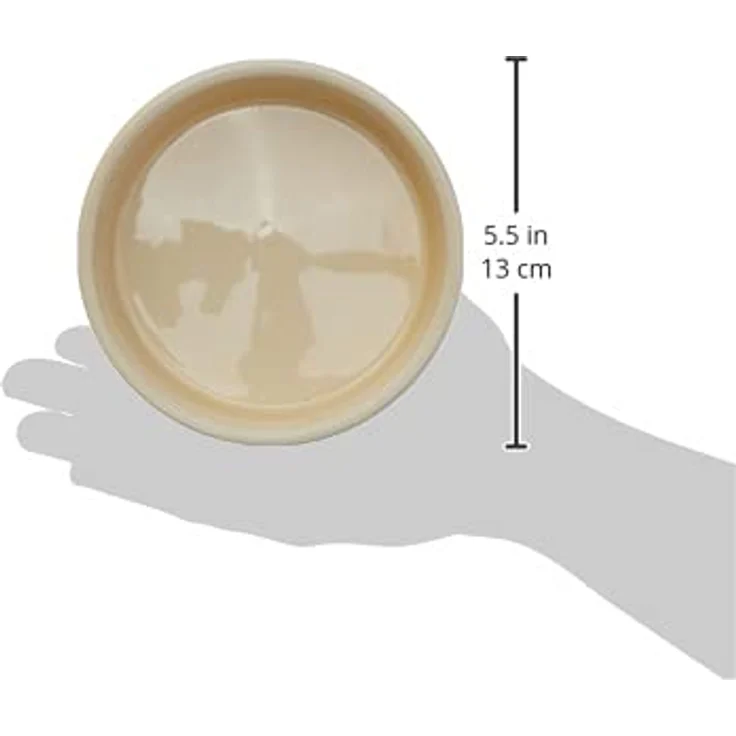 Trixie Keramiknapf mit Pfoten braun-creme 0,3 l/ø 12 cm – Bild 3