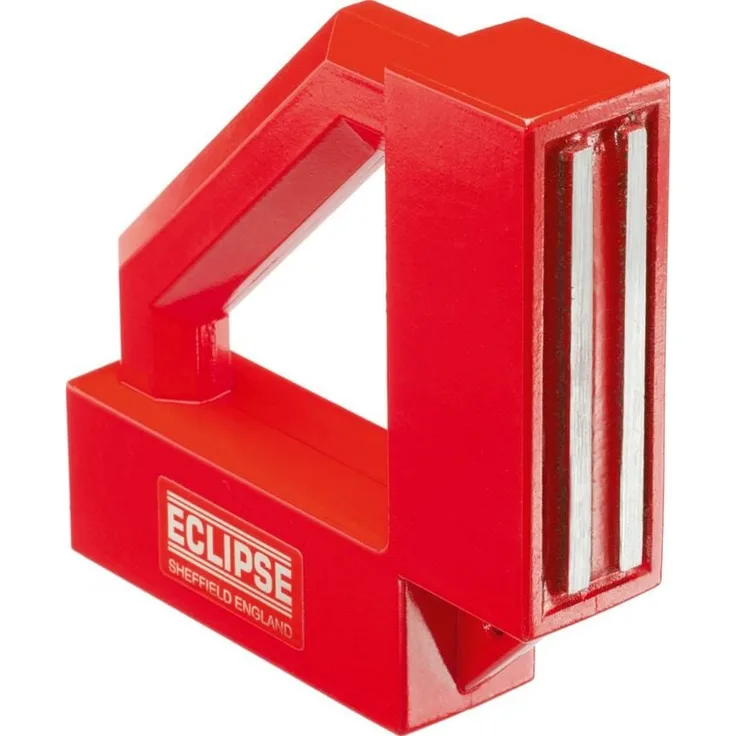 FORMAT Magnetwinkel 90° fest 140x140mm Eclipse, mit 400 N Haftkraft für präzises Fixieren beim Schweißen und Montieren