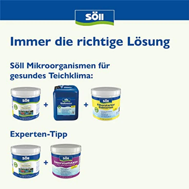 Söll klarer Teich 1 Kg Dr. Roth's TeichKlar für 20 Qbm Teiche – Bild 6