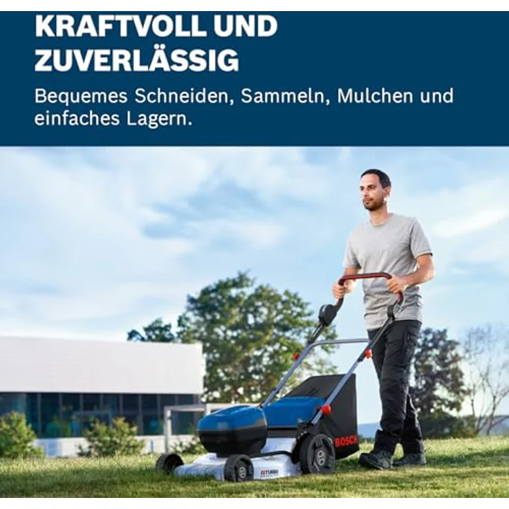 BOSCH Professional Akkurasenmäher GRA 18V2-46, 46 cm Schnittbreite, Akku-Rasenmäher Ohne Akku – Bild 4