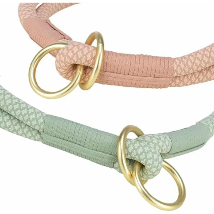 TRIXIE Halsband voor Hond Soft Half-Slip saliegroen/Mint 40x1 cm – Bild 5