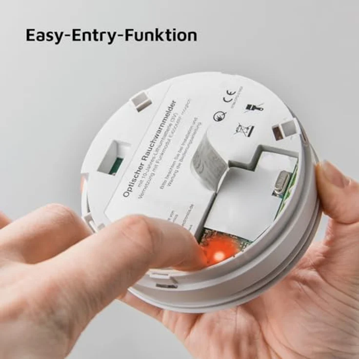 Ei Electronics Professional -Funkmodul mit erweiterten Funktionen für Rauchwarnmelder Serie, eigene Lithiumbatterie, grün, Ei600MRF – Bild 5