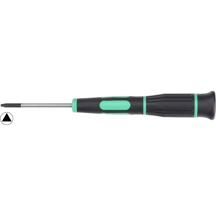 Donau Elektronik 266-23TA Universal Innendreikant-Schraubendreher 50mm, ergonomischer Griff, Chrom-Molybdän-Vanadium Stahl