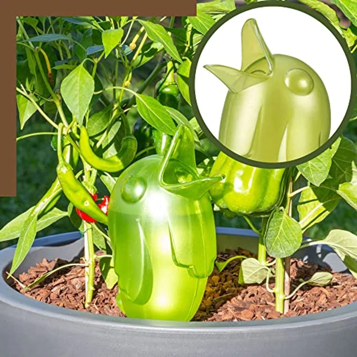 Wasserspeicher Wasserspender Bördy XL, green pearl 620 ml , Höhe 29 cm (4) - Preisvergleich – Bild 2